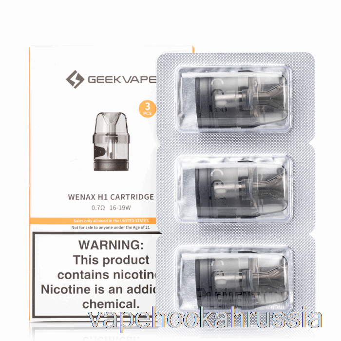 Vape Juice Geek Vape Wenax H1 Сменные картриджи 0,7 Ом Wenax H1 Картриджи